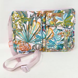Vera Bradley Rain Forest Canopy Pattern Utility Small Crossbody Bag